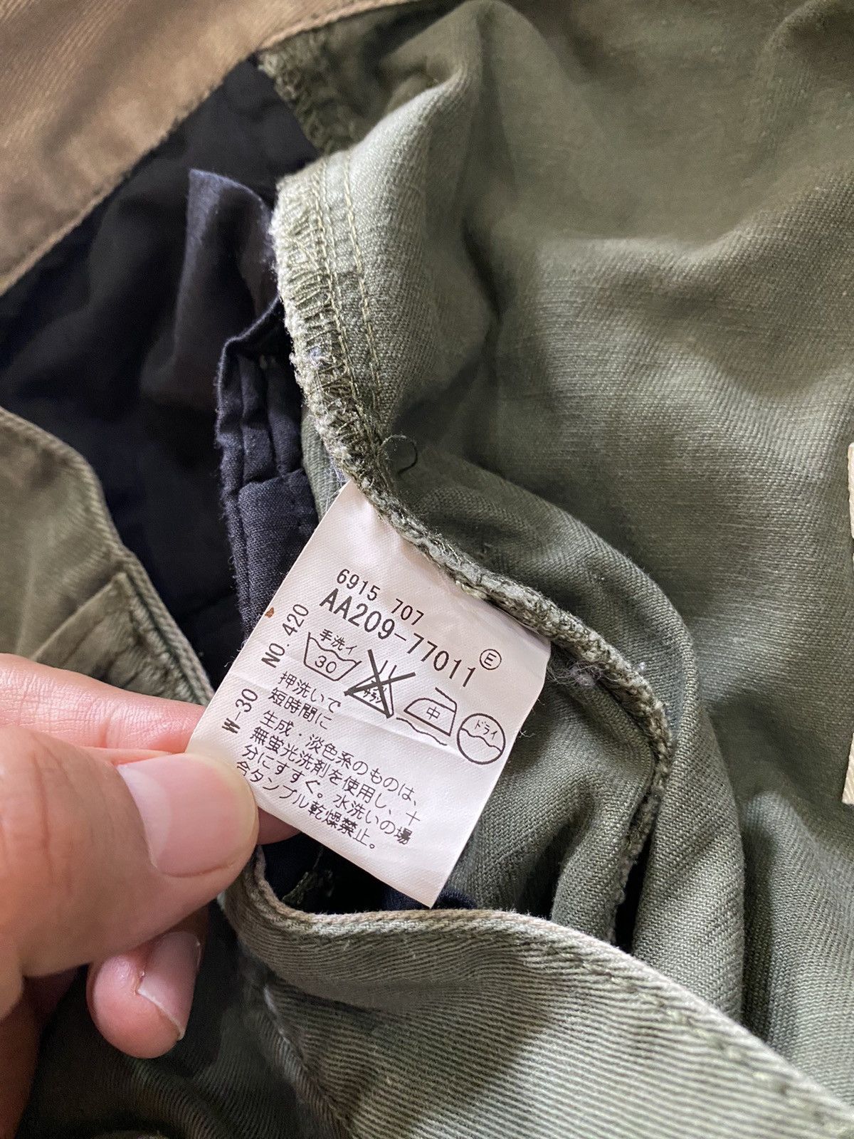 Other Cargo Army Style Made in Heavan Six Pockets Size US 33 - 17 Thumbnail