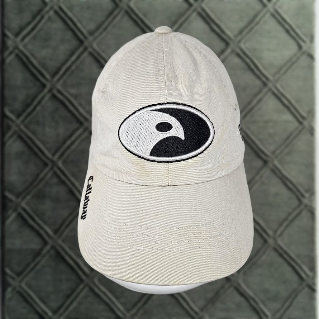 Callaway Callaway Golf Hat Cap Strap Back Beige Embroidered VFT Mens Baseball One Size Beige Mens Golf Hat Cap Strap Back Embroidered VFT Callaway Size ONE SIZE - 1 Thumbnail