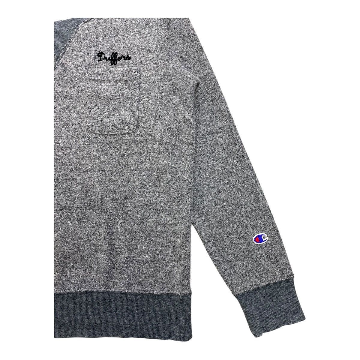 Champion Champion x Duffer Women Sweatshirt Jumper Gray Size M Size US M / EU 48-50 / 2 - 4 Thumbnail