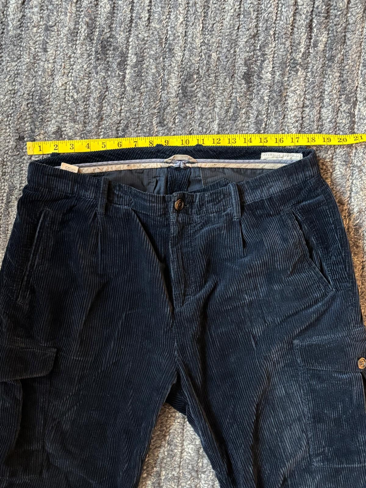 Brunello Cucinelli Brunello Cucinelli Corduroy Cargo Pants Size US 36 / EU 52 - 8 Thumbnail