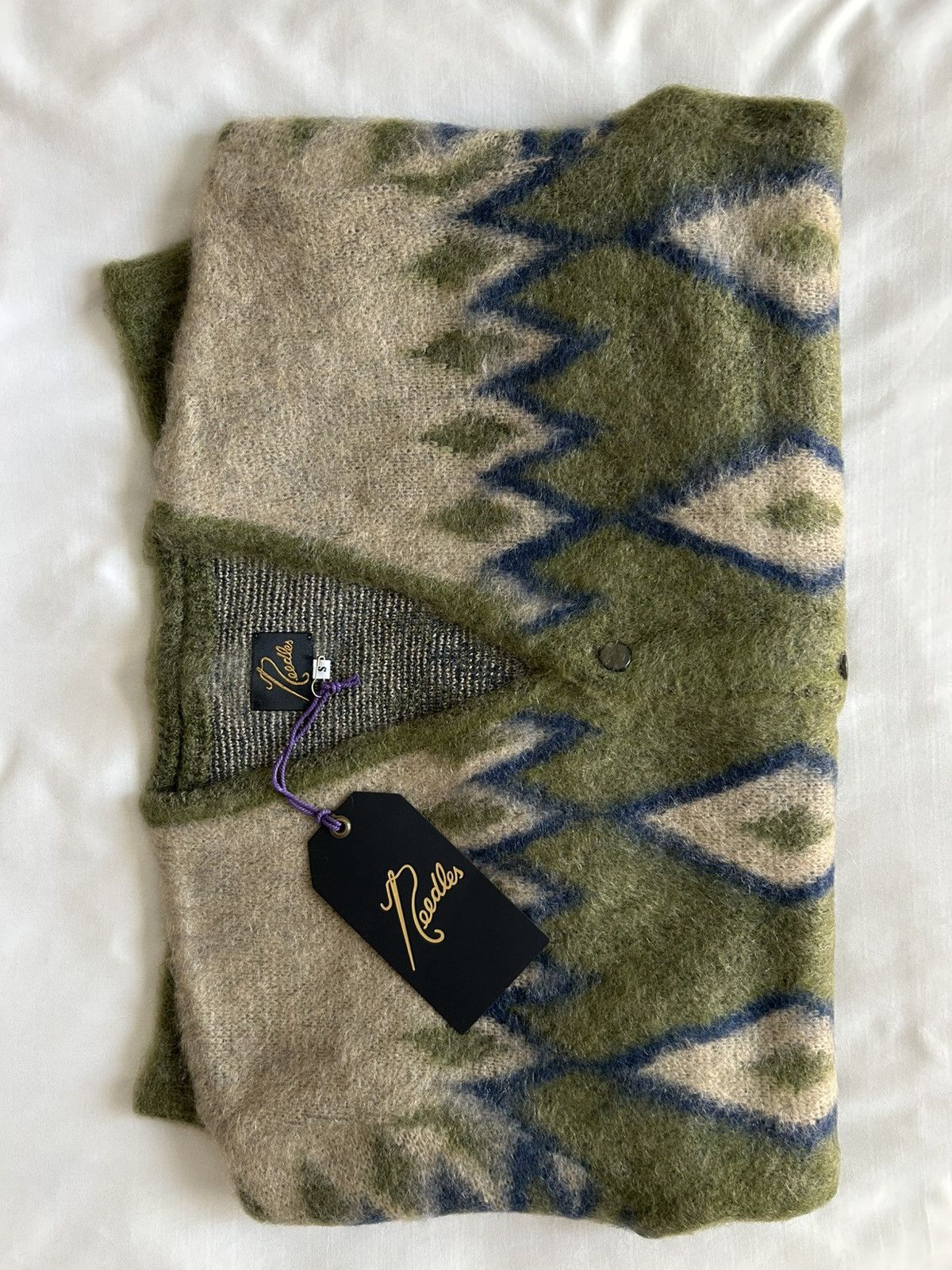 Needles Needles Mohair Cardigan Diamond Japan | Grailed