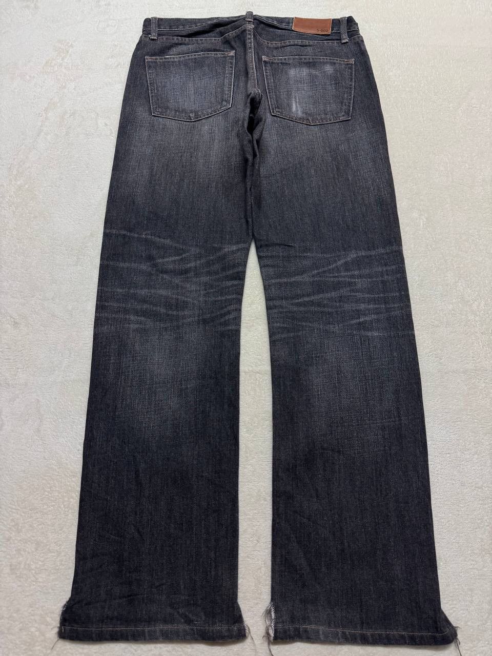 Other INSANE 90s Vintage Uniqlo Mudwash Regular Fit Straight Jeans Size US 32 / EU 48 - 13 Thumbnail