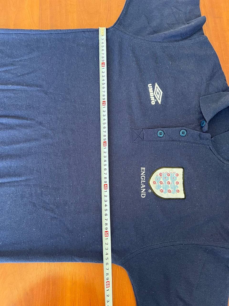 Umbro 1996/97 ENGLAND TEAM TRAINING SOCCER FOOTBALL JERSEY SHIRT M Size US M / EU 48-50 / 2 - 15 Thumbnail