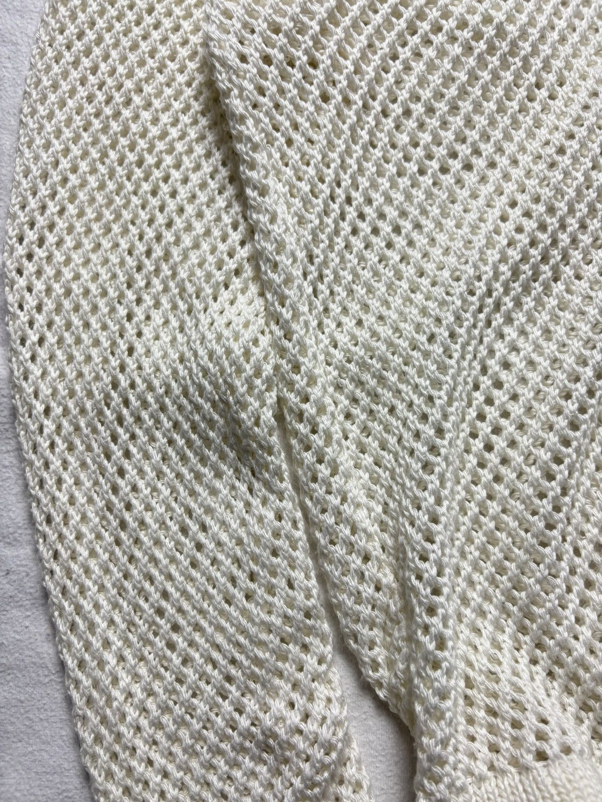 If Six Was Nine × Japanese Brand × Vintage AVANT GARDE SPIDER WEB SWEATER Size L / US 10 / IT 46 - 10 Thumbnail