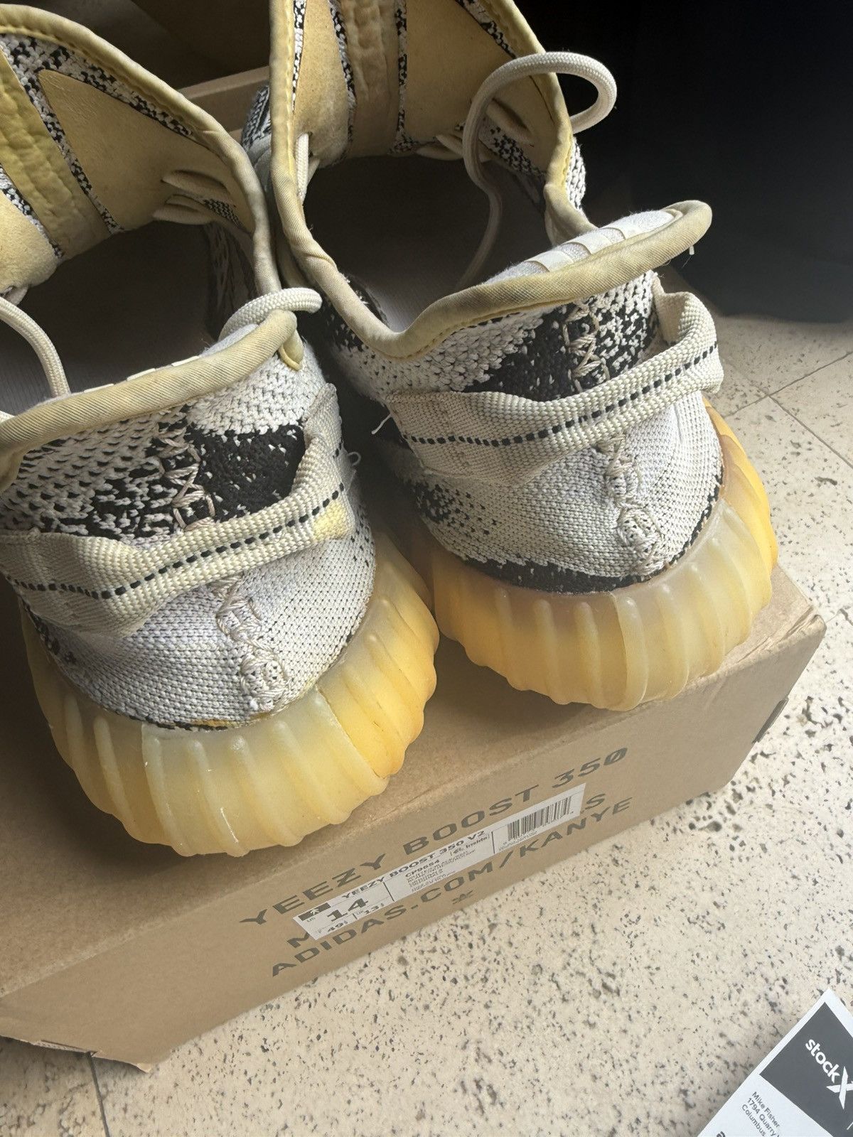 Adidas adidas yeezy boost 350 v2 zebra size 14 w box psperwork Size US 14 / EU 47 - 5 Thumbnail