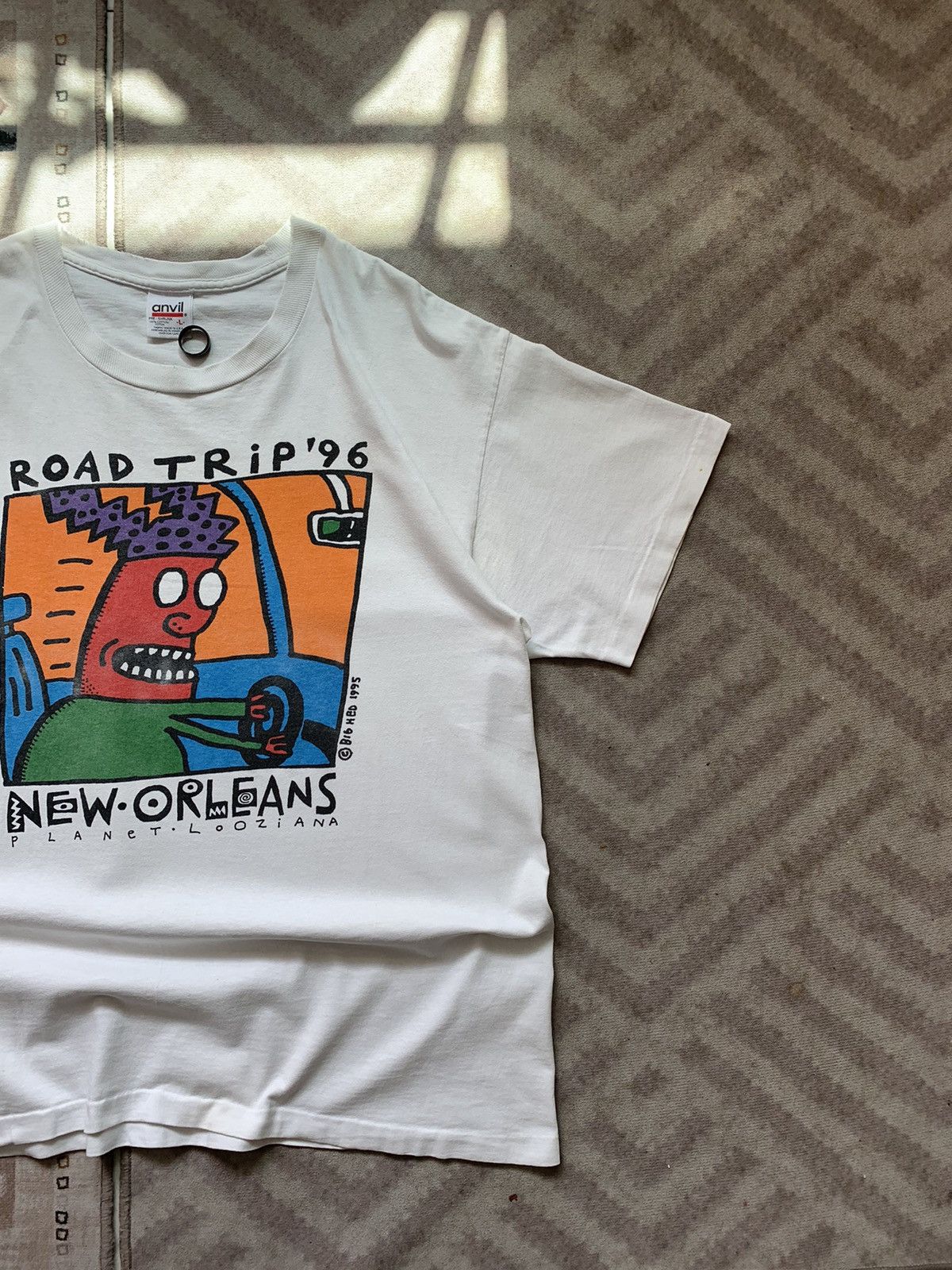 Vintage Vintage 90s Big Hed Road Trip 96 Size US L / EU 52-54 / 3 - 3 Thumbnail