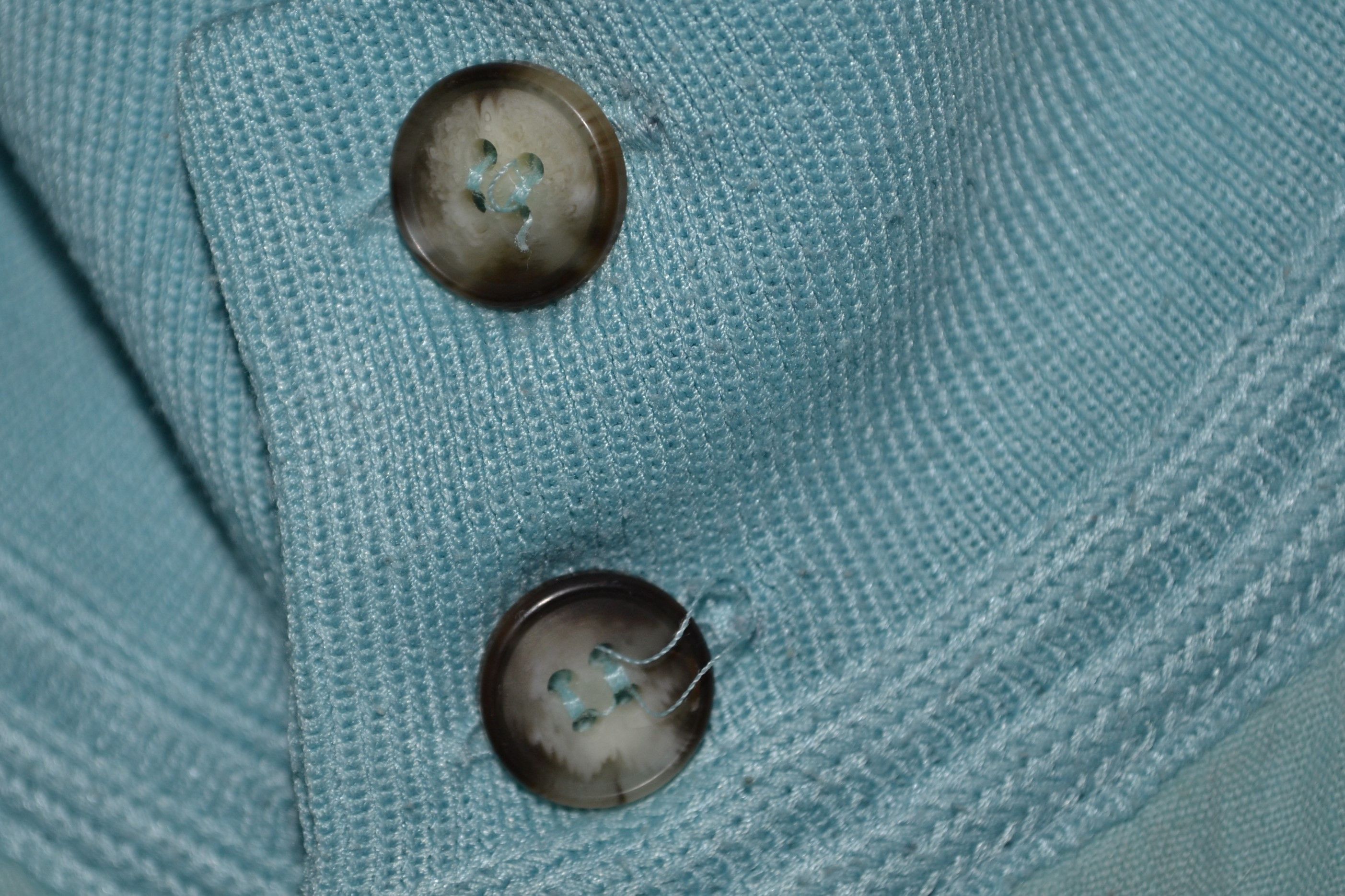 Brioni Brioni Vintage Light Blue Linen Bomber Flight Jacket XL Size US XL / EU 56 / 4 - 14 Thumbnail