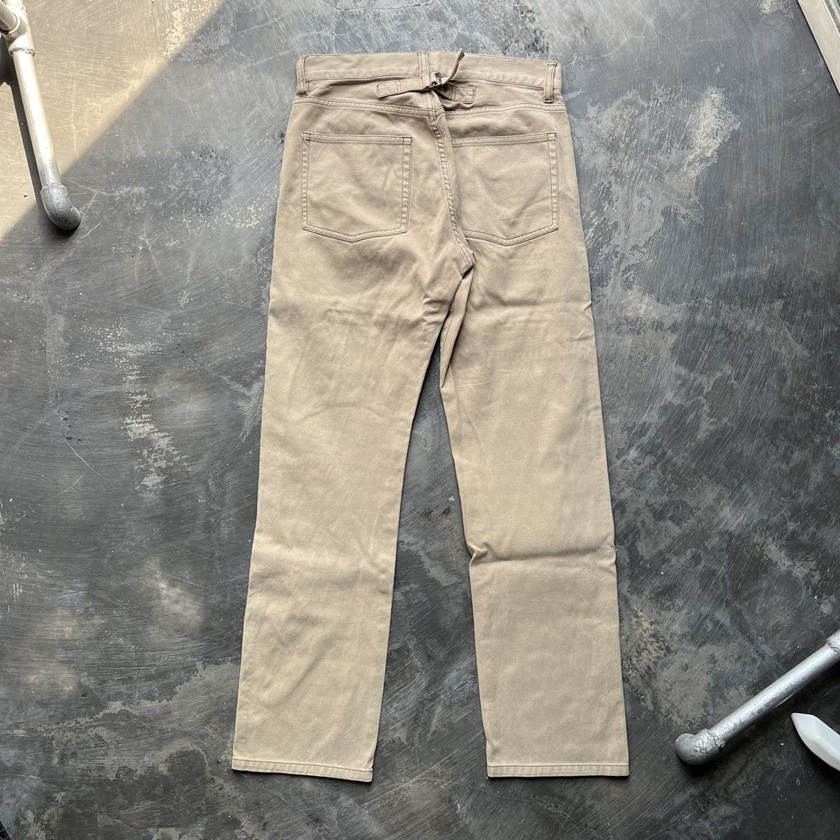 Japanese Brand × Le Grande Bleu (L.G.B.) × Margaret Howell Mhl inspire margaret howell buckle back pants Size US 29 - 9 Thumbnail