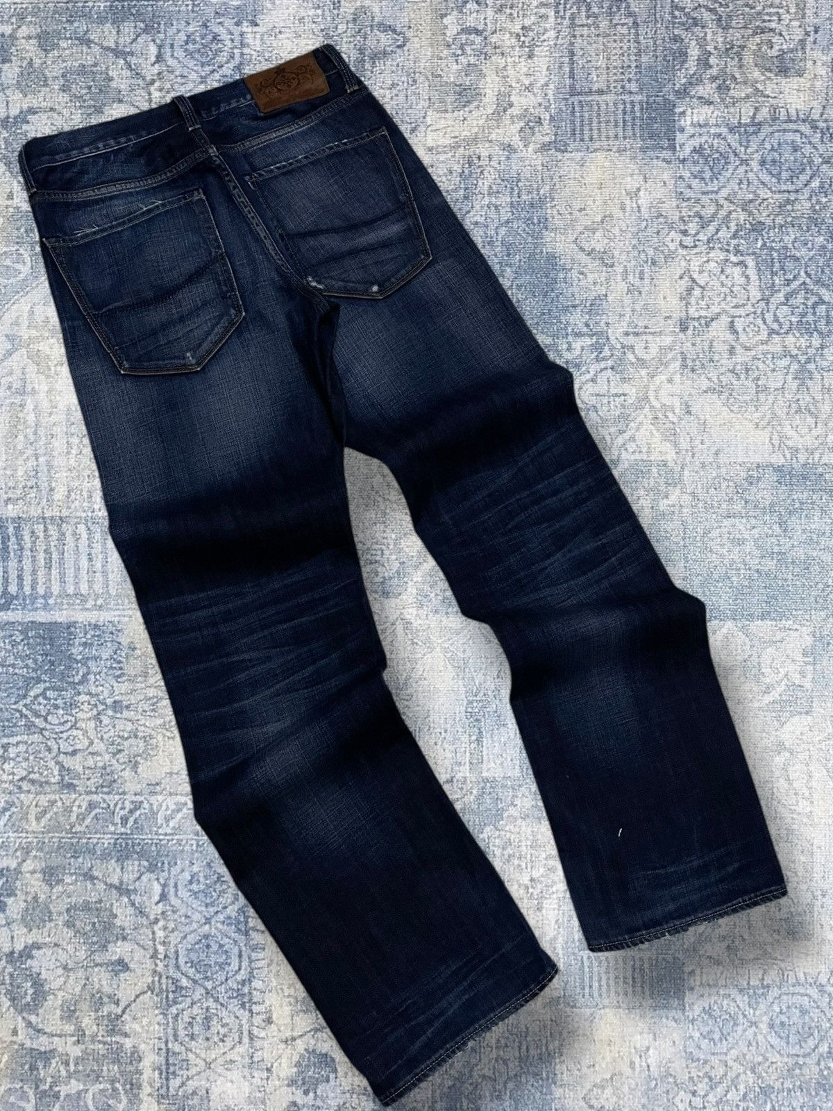 Japanese Brand Vintage Designer Og Blood & Glitter Distressed Clean Denim Size US 29 - 9 Thumbnail