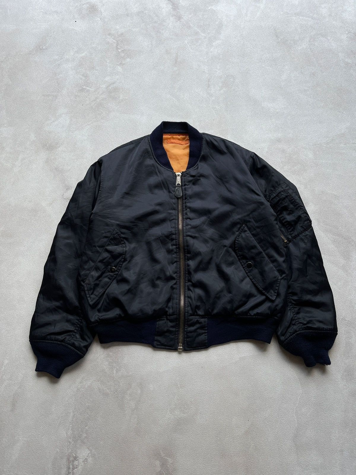 Turkey Bear Bomber Jacket MA-1 Black