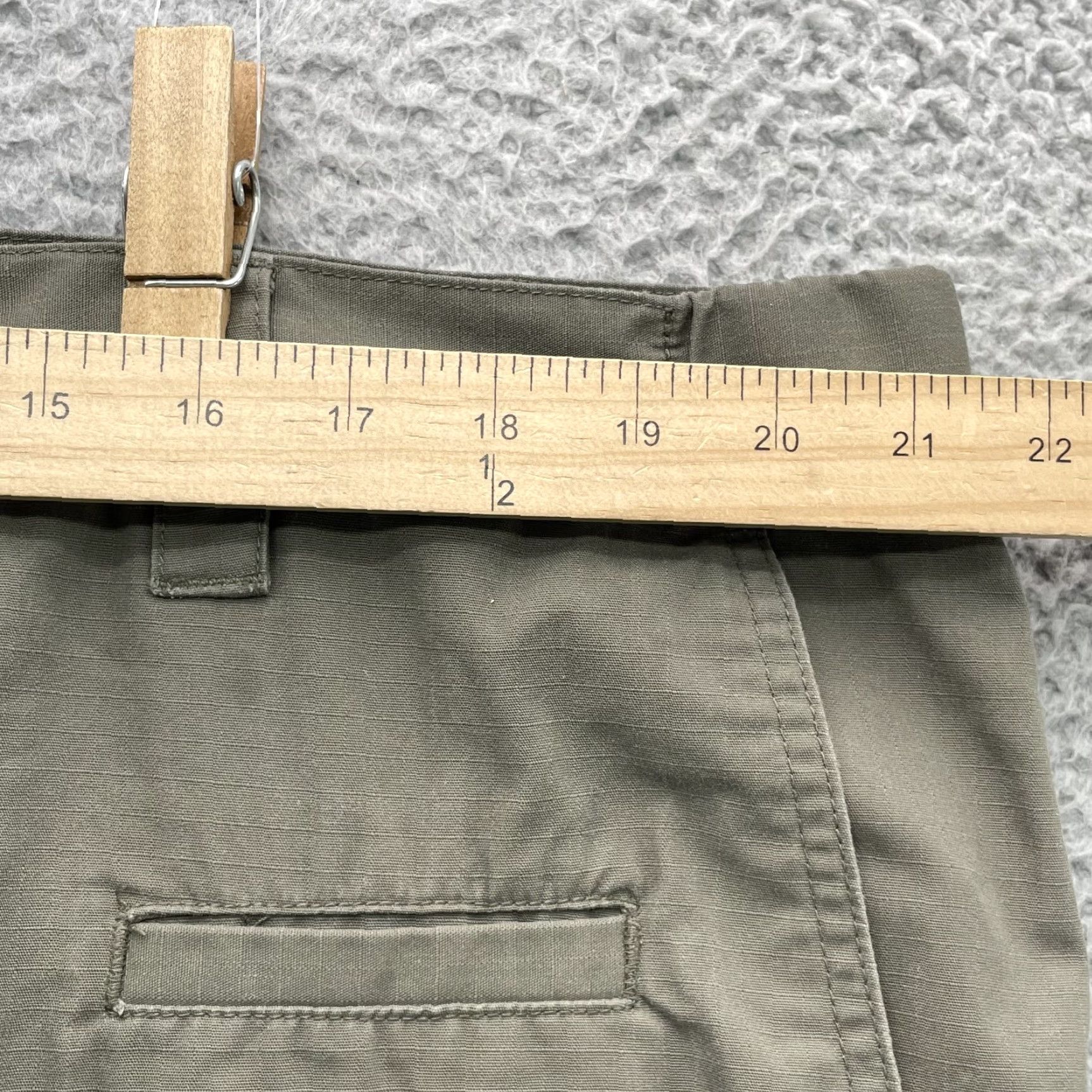 Vintage LAPG Ripstop Tactical Cargo Pants Men's 43x30* Workwear Outdoor Performance Hike Cargo Pants Men Green Size US 43 - 3 Thumbnail
