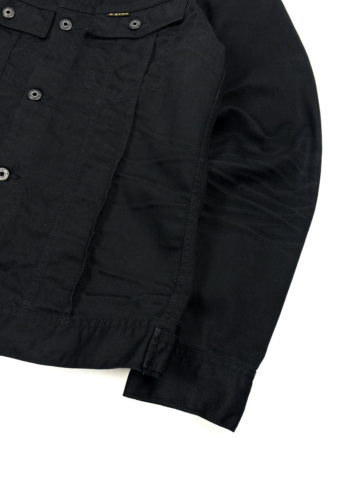 G-Star G-star raw Black Denim Jacket 3301 Slim Tailor Japaneses Y2K Size US XL / EU 56 / 4 - 8 Thumbnail