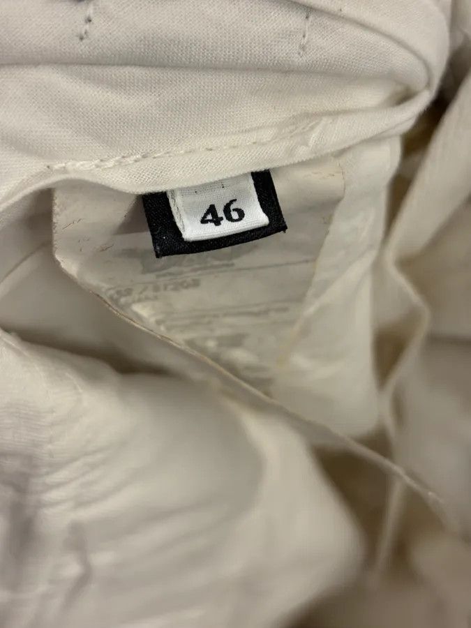 Dolce & Gabbana 2000s Dolce & Gabbana White Cotton Cargo Pants Size US 30 / EU 46 - 11 Thumbnail