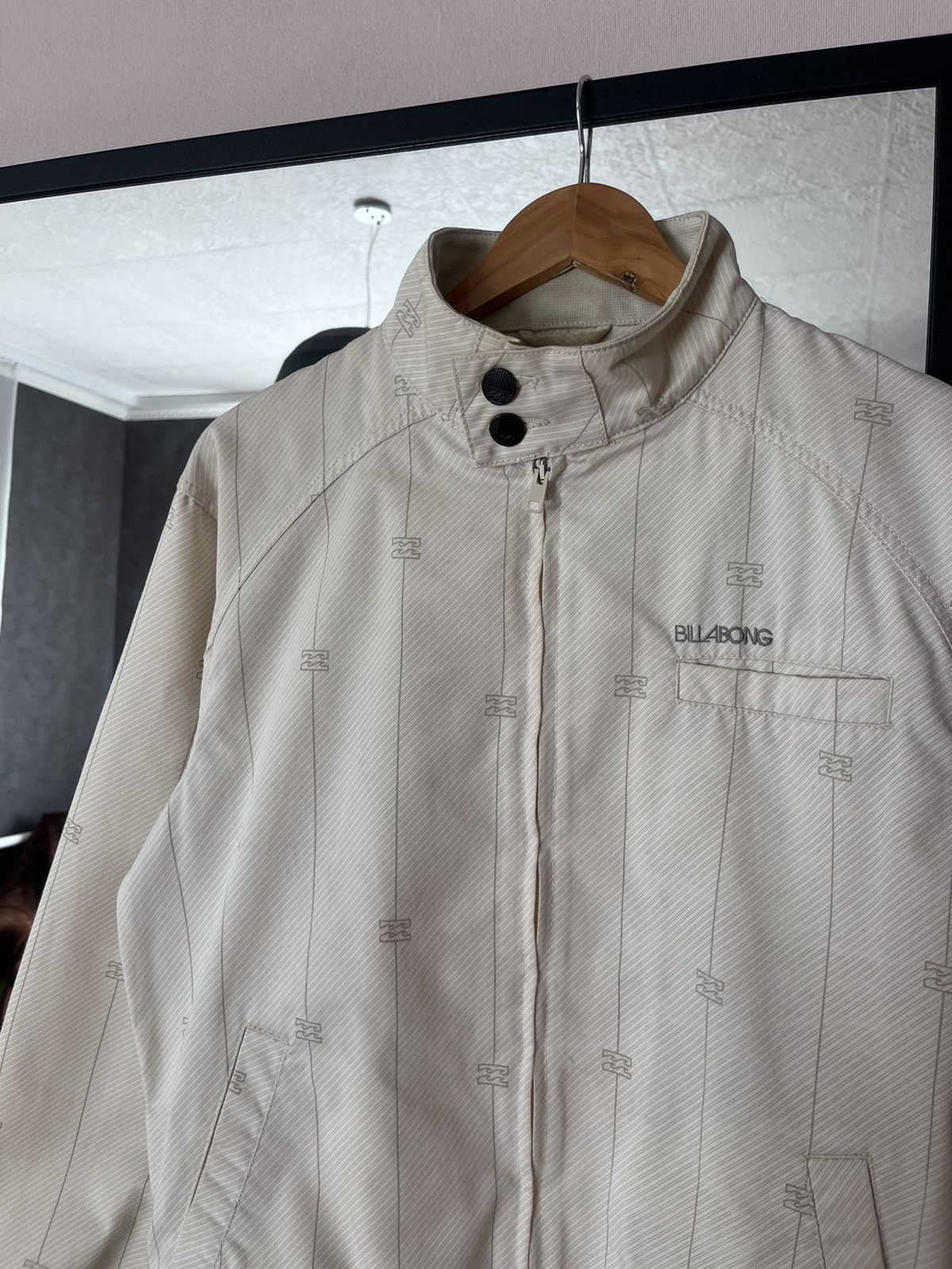 Billabong Y2K Bilabong Monogram Zip Up Vintage Jacket Size US M / EU 48-50 / 2 - 3 Thumbnail