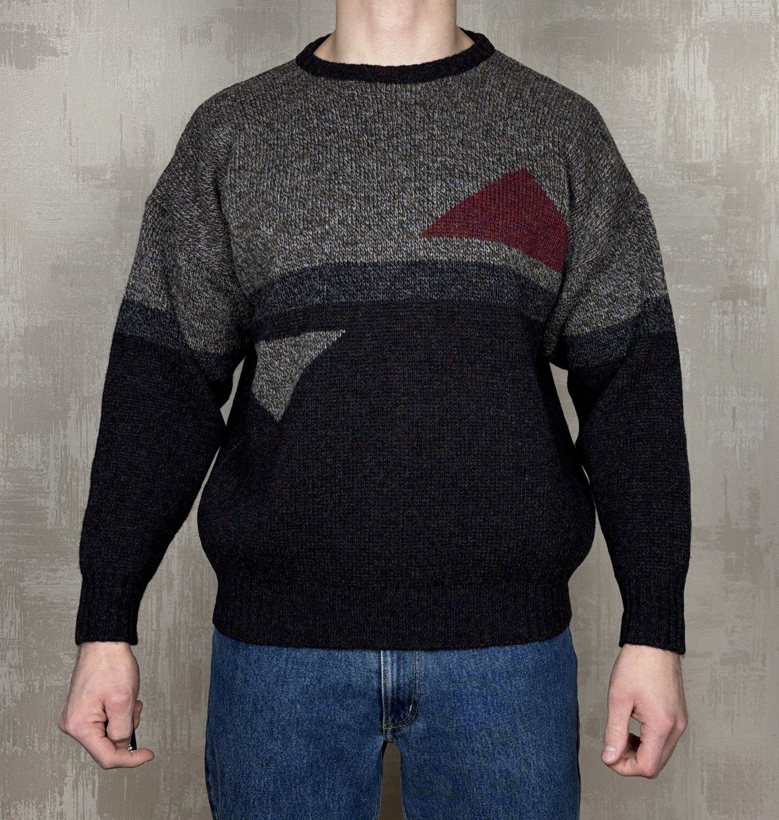 Vintage Vintage Kilspindie of Scotland 80's Wool Crew Neck Sweater Size US XL / EU 56 / 4 - 1 Thumbnail