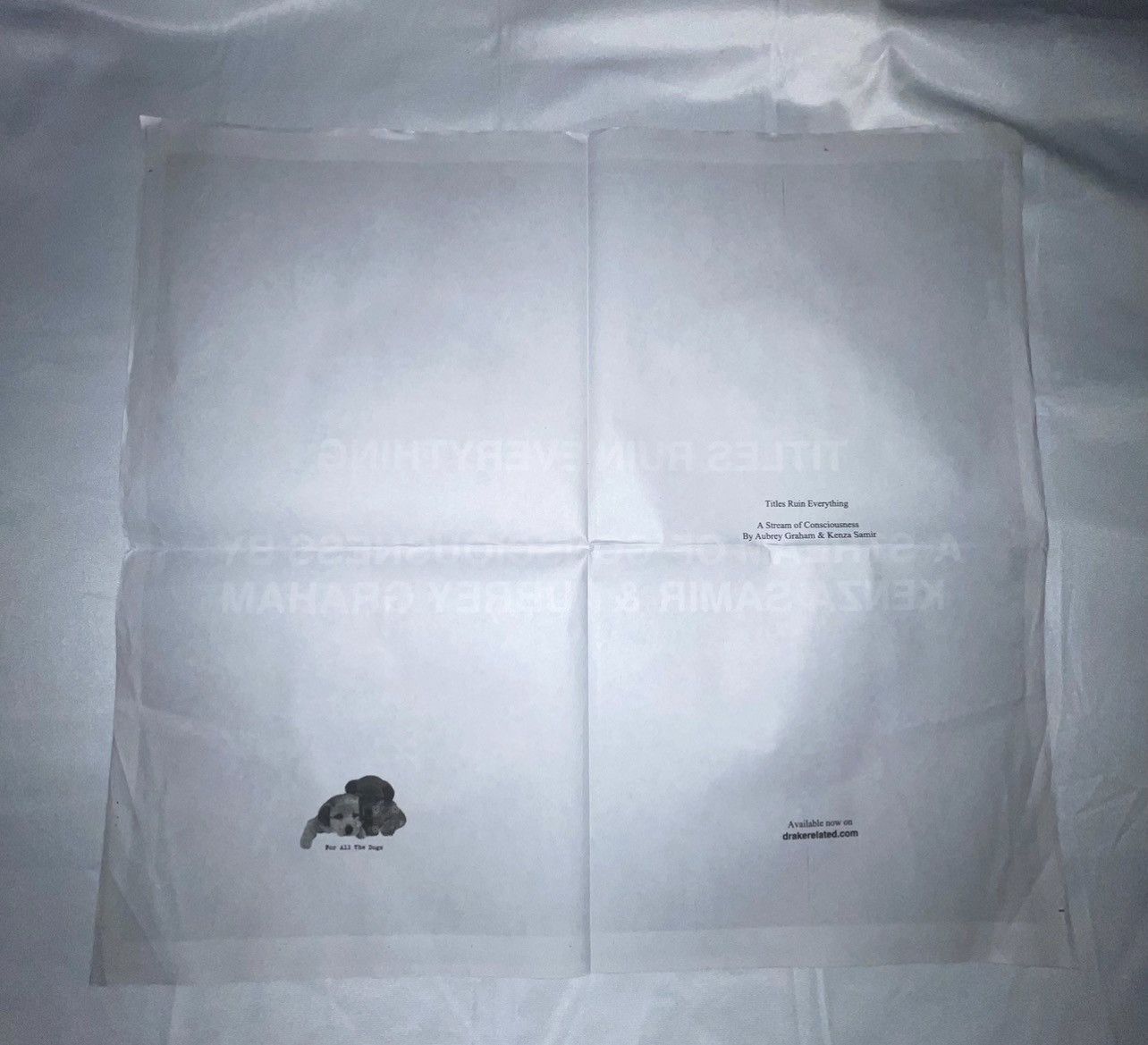 Drake Drake Titles Ruin Everything NYT Newspaper 6/24/23 10-PIECES Size ONE SIZE - 6 Thumbnail