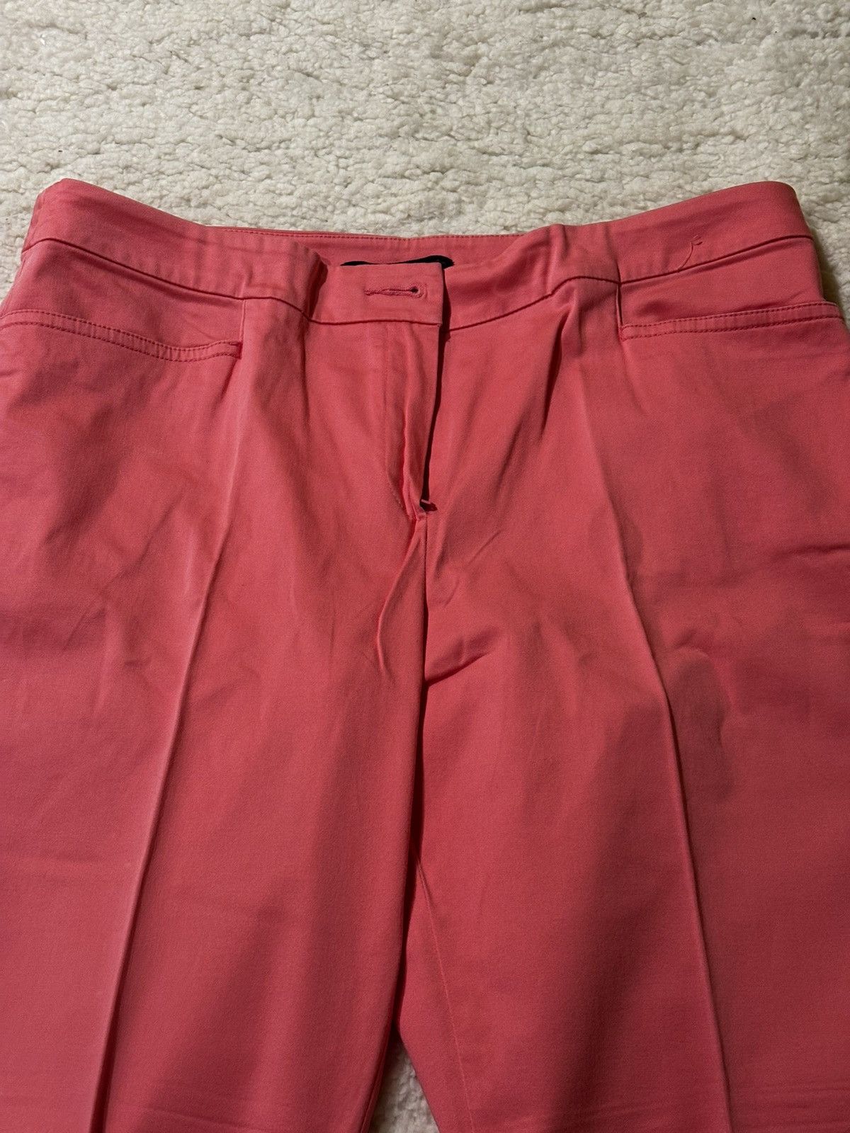 Willi Smith Coral pink cropped pants0509 Size 31" - 6 Thumbnail