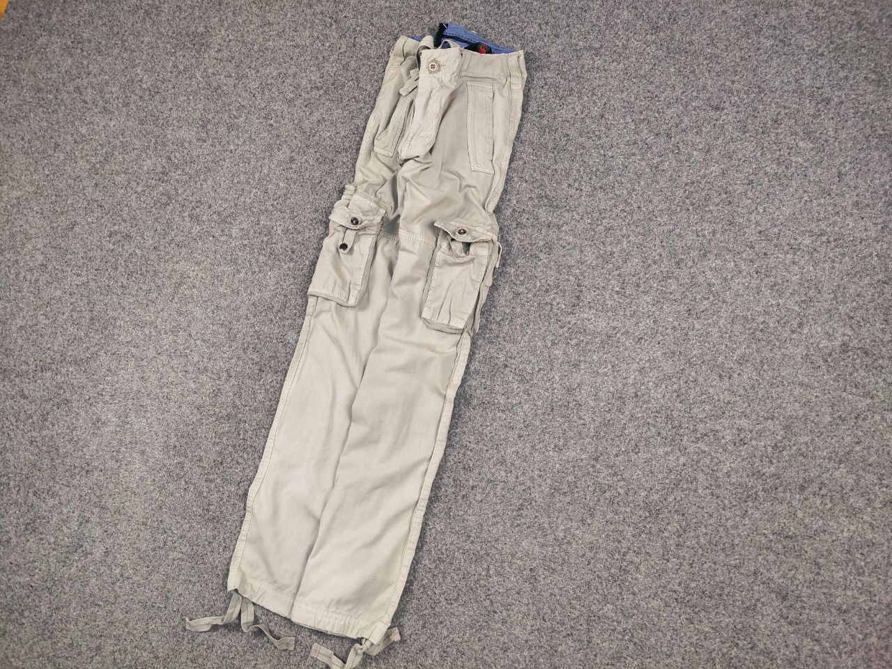 Japanese Brand Vintage 90's Japanese Cargo Trouser Pants Y2K Style Size US 32 / EU 48 - 3 Thumbnail