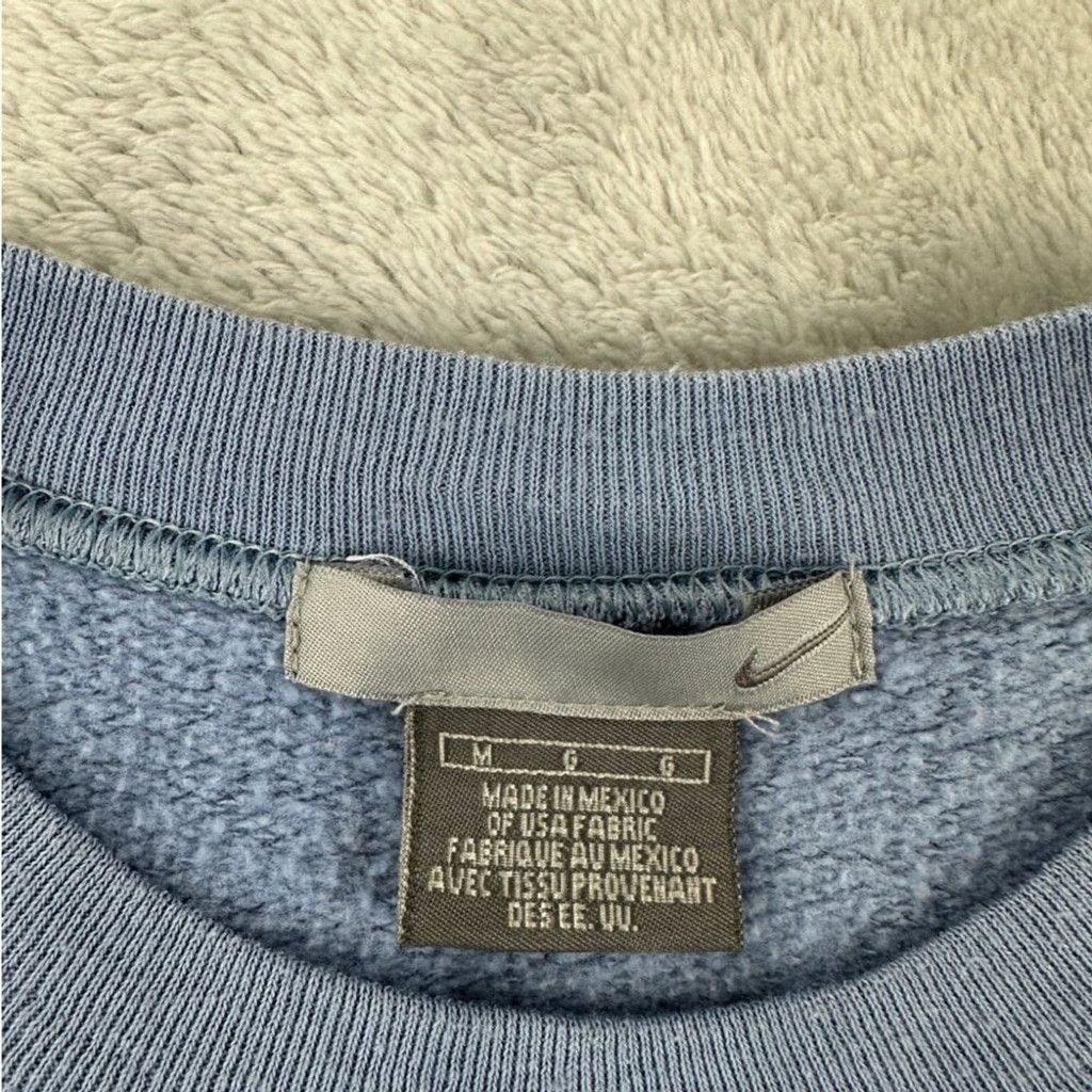 Nike Nike Rework Men's Sz Medium Blue and Grey Sweatshirt Retro Size US M / EU 48-50 / 2 - 2 Thumbnail