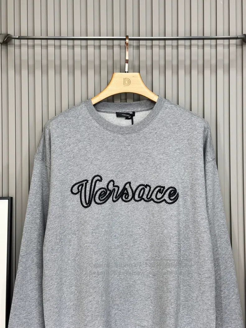 Versace Versace Men's crew neck gray casual sweatshirt Size US L / EU 52-54 / 3 - 4 Thumbnail
