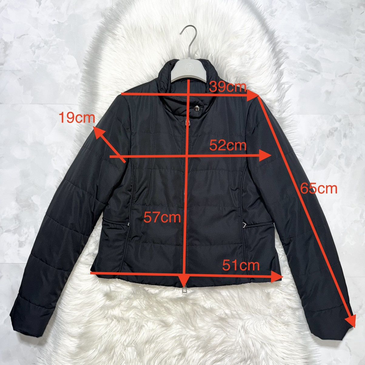 Hermes Hermes W-ZIP padded nylon jacket XL black HERMES puffer Size US XL / EU 56 / 4 - 10 Thumbnail