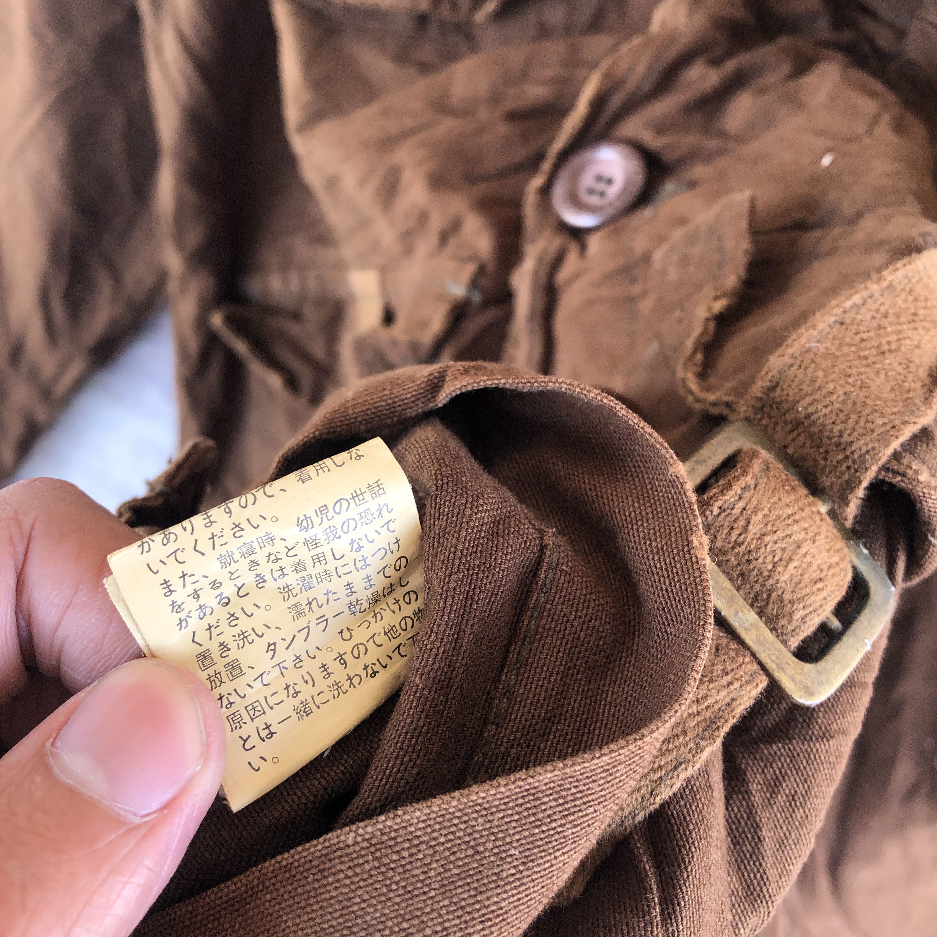 Japanese Brand × Vintage In The Attic Hood Jackets Japanese Multi Pocket Bondage Size US S / EU 44-46 / 1 - 8 Thumbnail