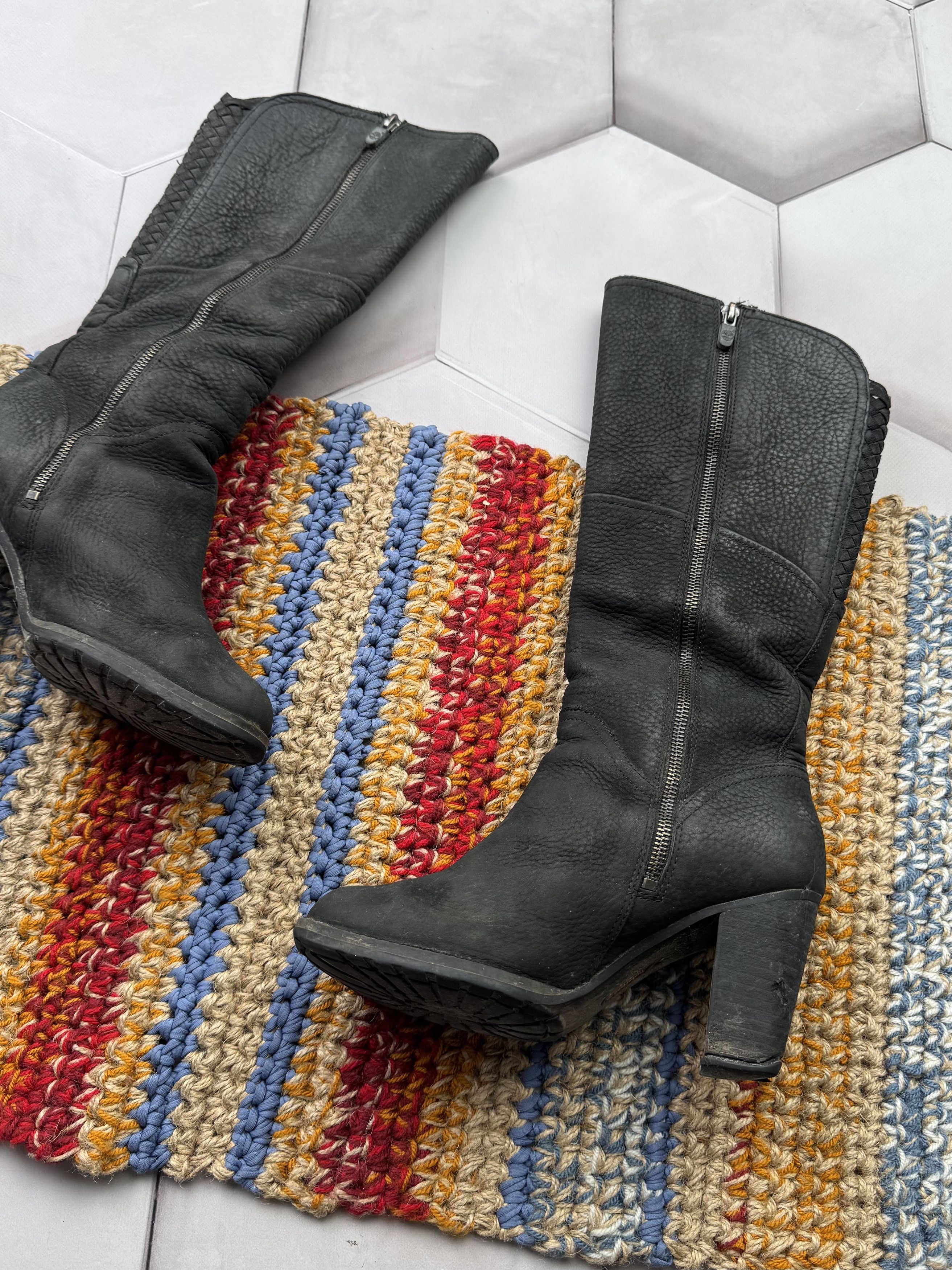 Japanese Brand Vintage Leather Boots Size US 8 / IT 38 - 6 Thumbnail