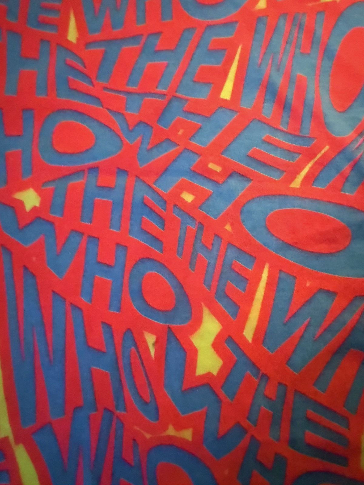 Other THE WHO TOUR Tshirt 1989 Size US XL / EU 56 / 4 - 5 Thumbnail