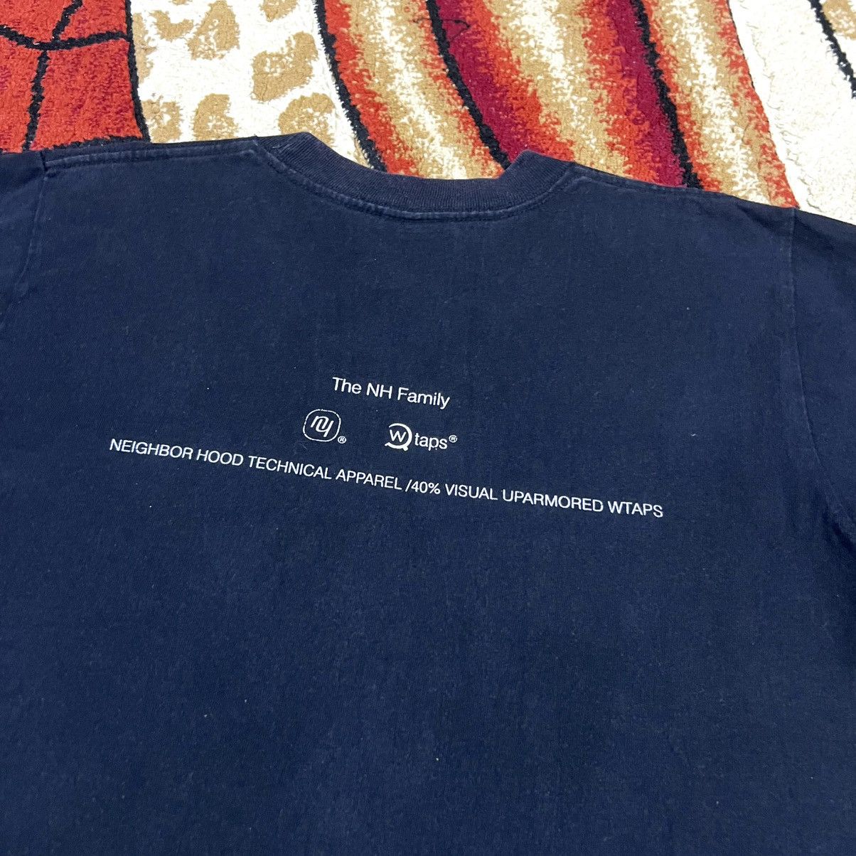 Neighborhood × Wtaps Vintage Neighborhood X WTAPS Familyvalue ERD GRUNGE T Shirt Size US M / EU 48-50 / 2 - 8 Thumbnail