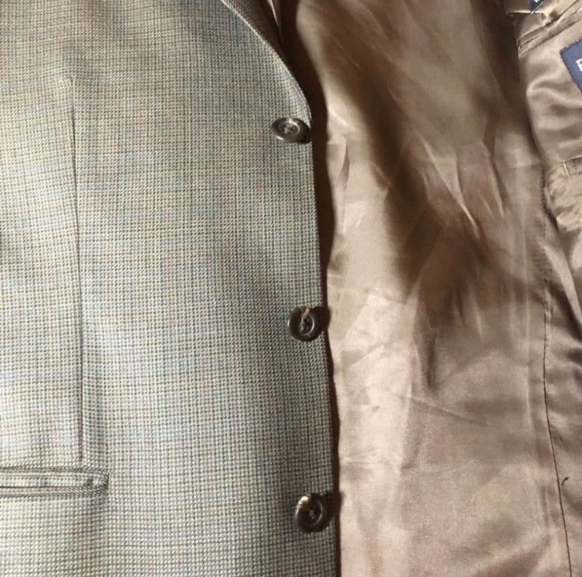 Ralph Lauren Mens Suit Blazer Ralph Lauren Sports Coat Jacket Wool Size 44S - 5 Thumbnail
