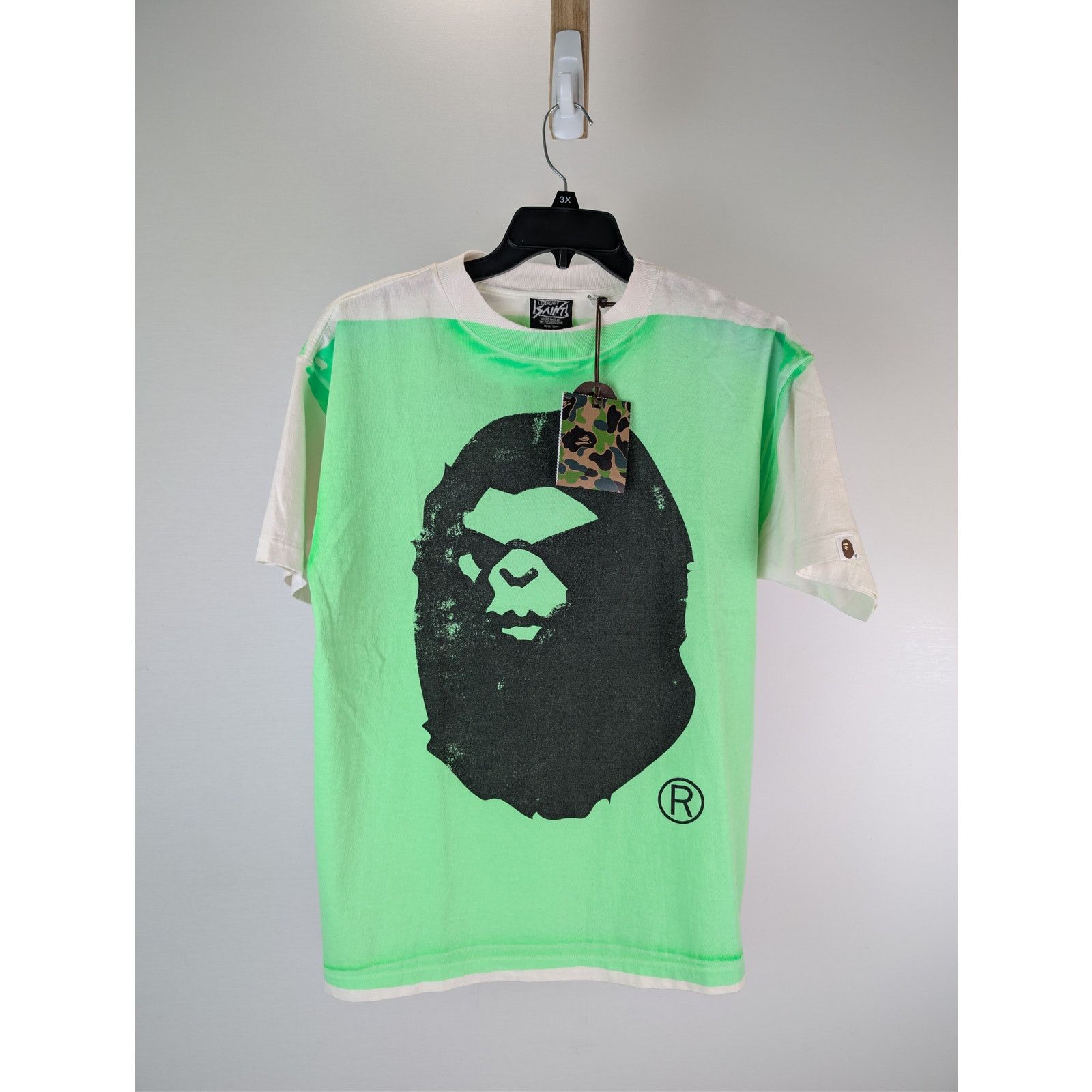 Bape × Saint Michael o1rshd1 Genuine nowhere Journey T-Shirt in Mint Green Size US S / EU 44-46 / 1 - 8 Thumbnail