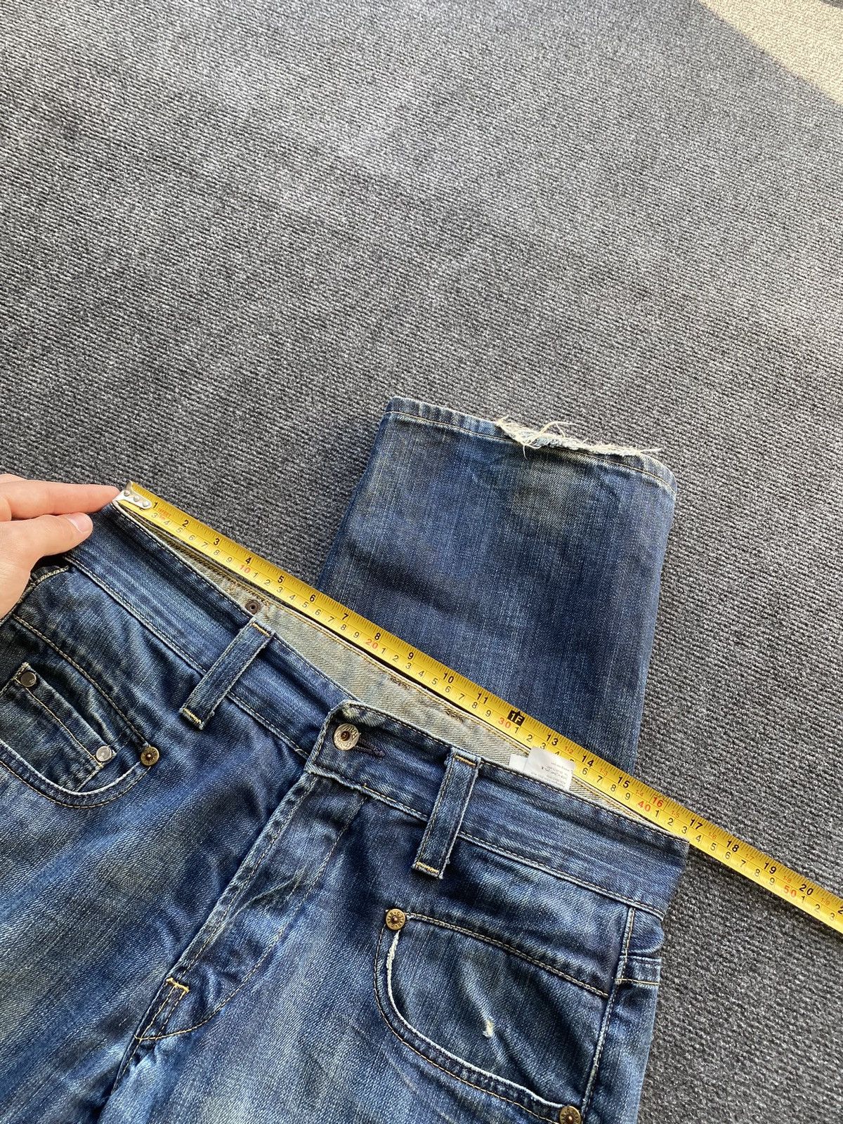 G-Star 🔥Opium Punk G Star Distressed blue mens jeans relaxed 34 siz Size US 34 / EU 50 - 5 Thumbnail