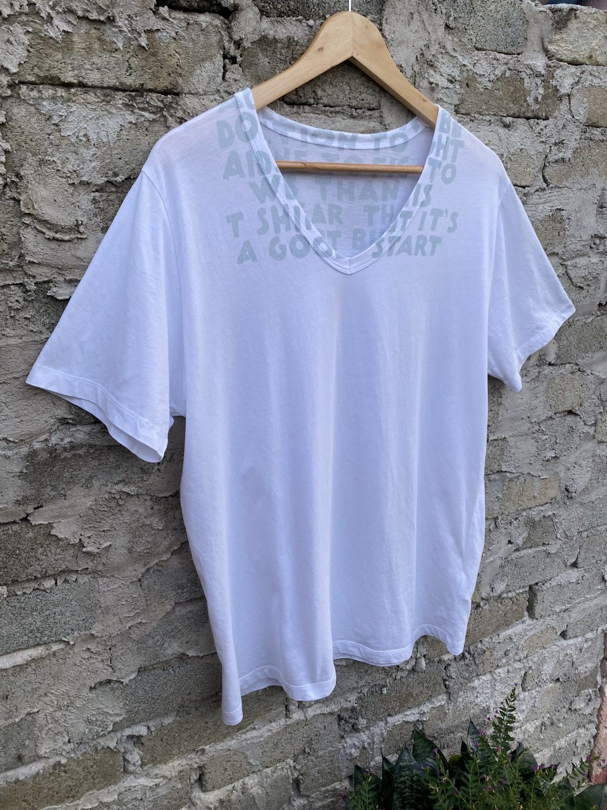 Maison Margiela Maison Margiela Aids Tee Size US M / EU 48-50 / 2 - 3 Thumbnail
