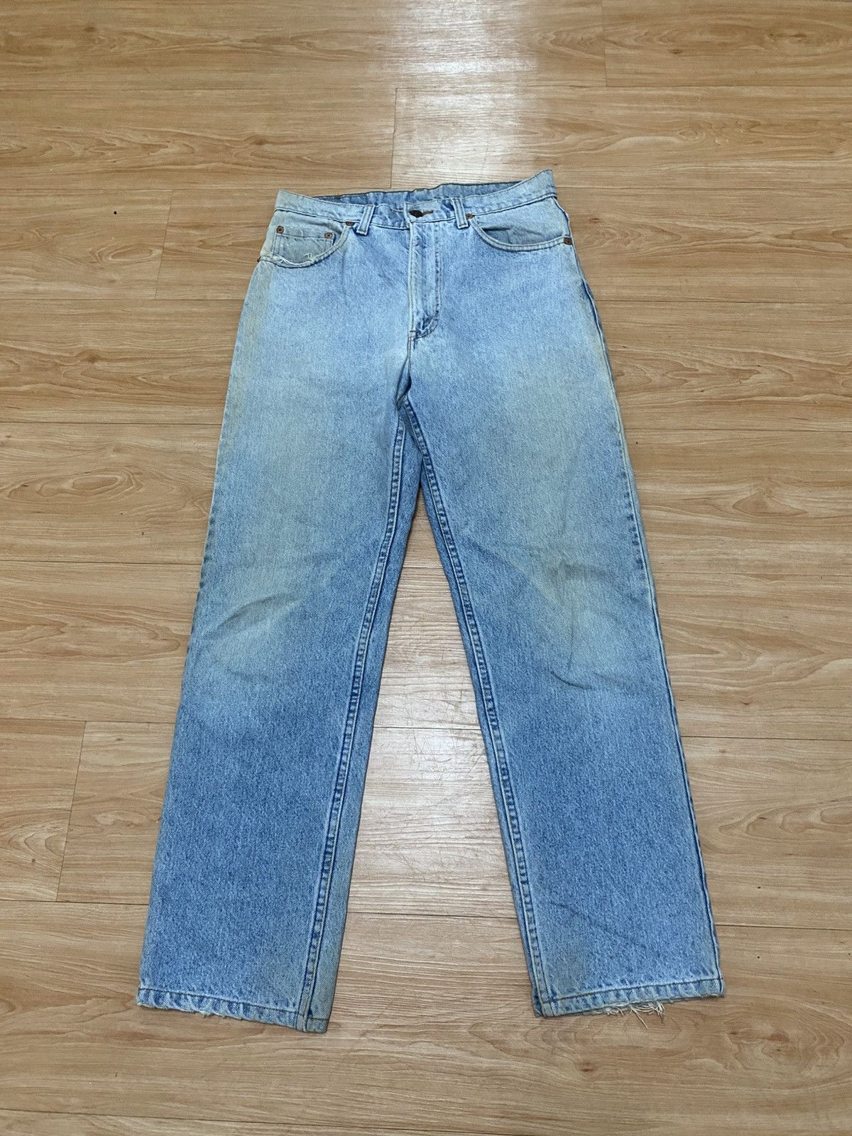 Levi's × Vintage Vintage 90s levis 510 regular fit distressed denim Size US 30 / EU 46 - 2 Thumbnail