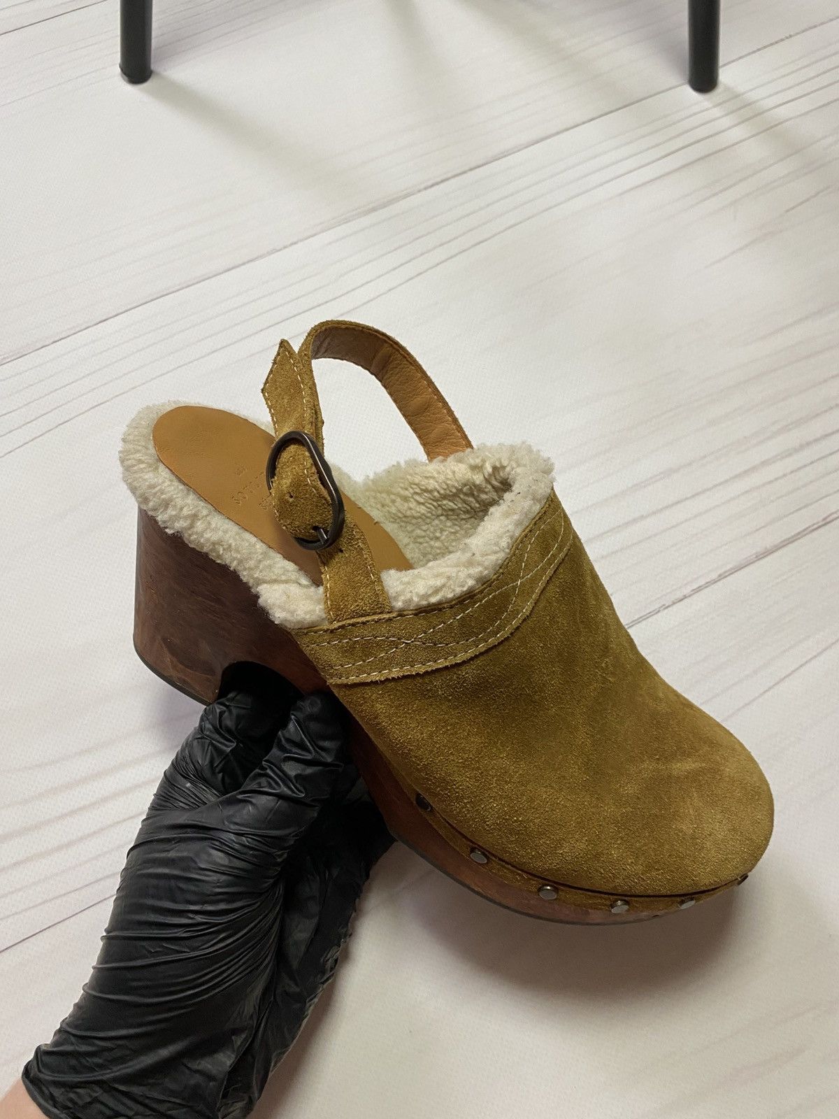 Sezane Sezane taylor suede clogs Size US 9 / IT 39 - 12 Thumbnail