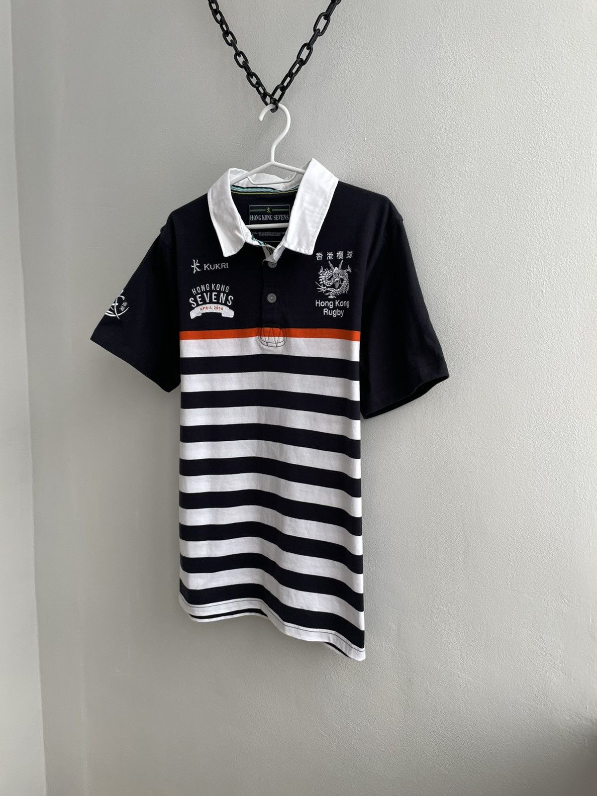 Vintage Hong Kong Kukri Sevens 2016 Rugby Shirt Jersey Japan Style Size US M / EU 48-50 / 2 - 3 Thumbnail