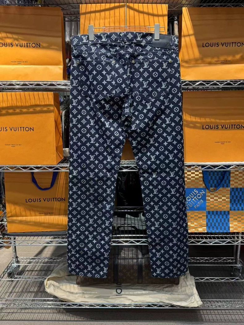 Louis Vuitton LV monogram regular jeans-2508 Size US 36 / EU 52 - 2 Thumbnail