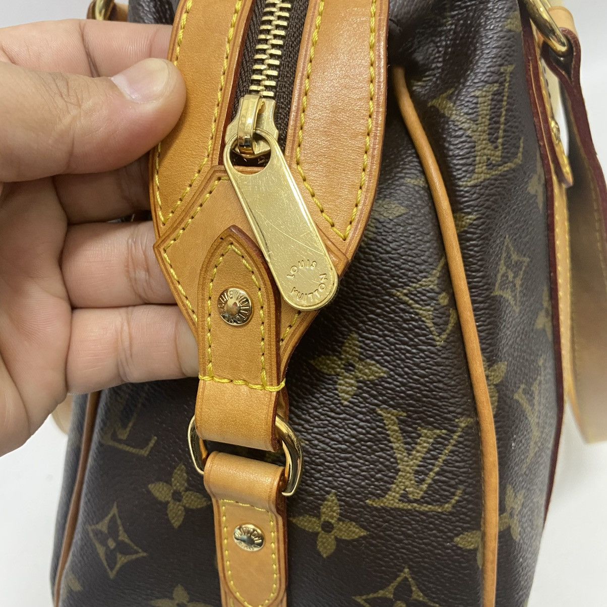Louis Vuitton AUTHENTIC LOUIS VUITTON MONOGRAM STRESA PM TOTE BAG Size ONE SIZE - 12 Thumbnail