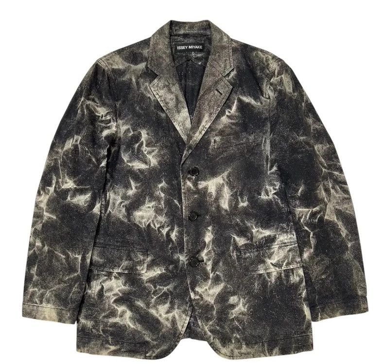Issey Miyake issey miyake size:2 Patterned suit jacket Size 34S - 2 Thumbnail