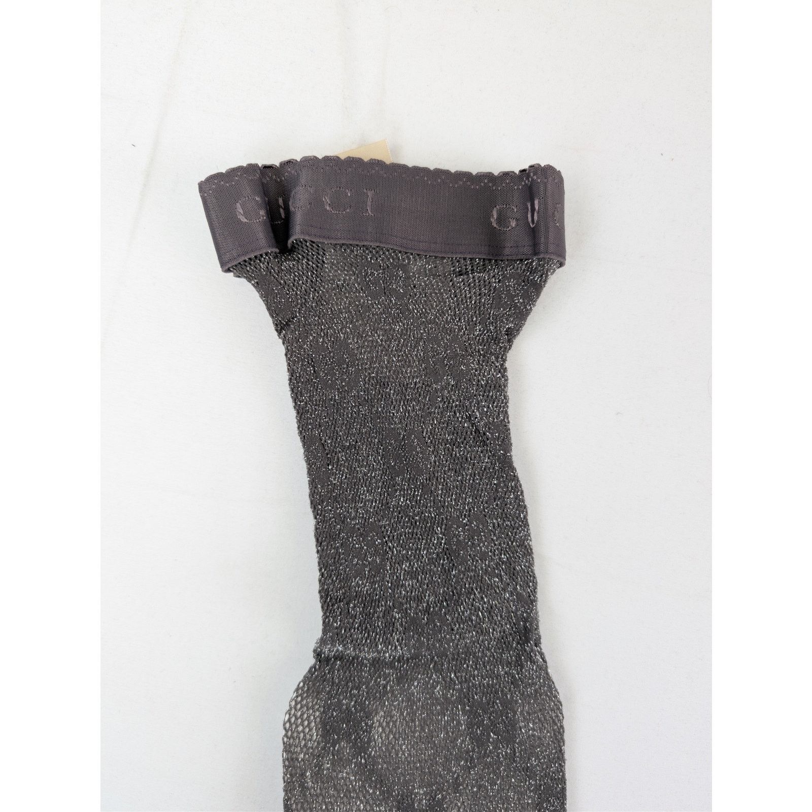 Gucci o1rshd1 Size: M / GG Knit Tights in Gray Size ONE SIZE - 3 Thumbnail