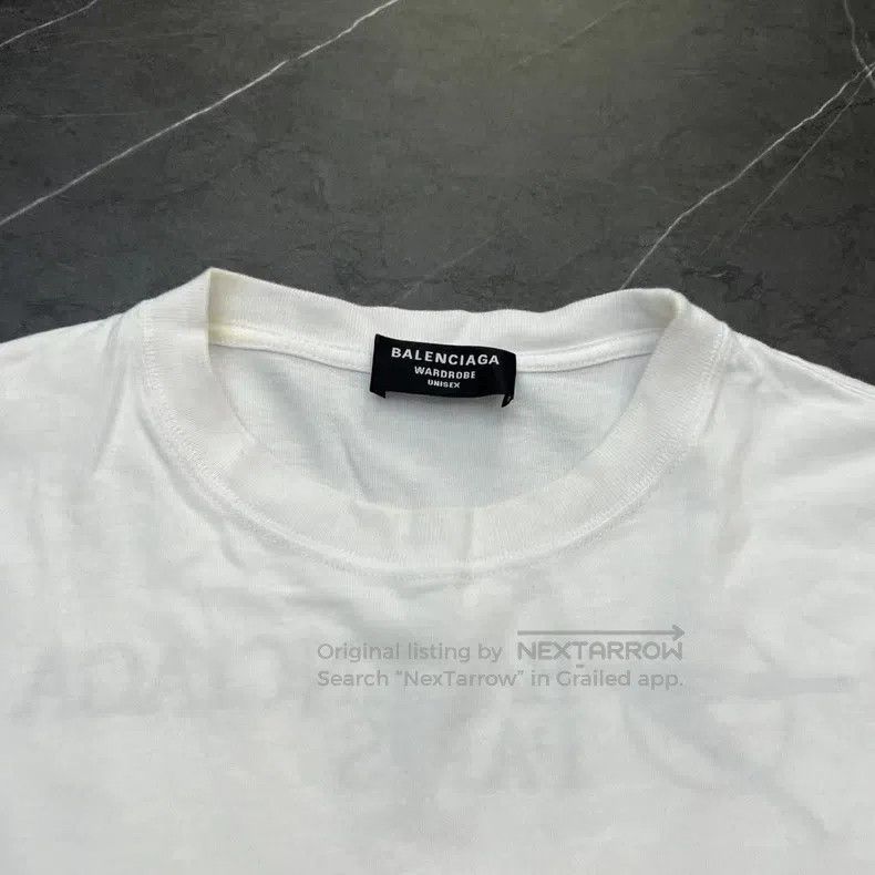 Balenciaga Balenciaga Embroidered boomerang logo short-sleeve M Size US M / EU 48-50 / 2 - 4 Thumbnail