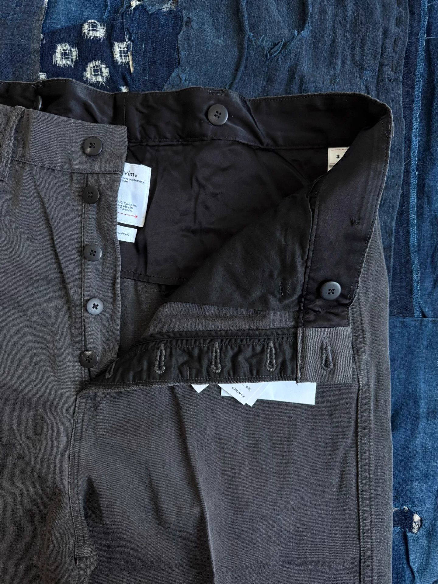 Visvim VISVIM 25AW ALPER PANTS DMGD Washed Distressed Black Sz 3 Size US 40 / EU 56 - 7 Thumbnail