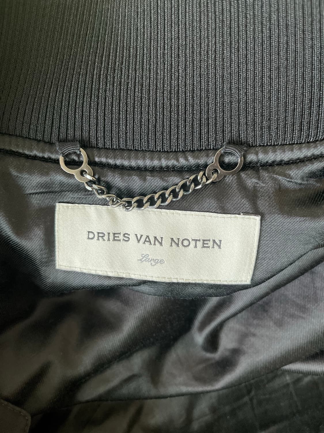 Dries Van Noten DVN Vellow Patchwork backzip bomber jacket Size US L / EU 52-54 / 3 - 5 Thumbnail
