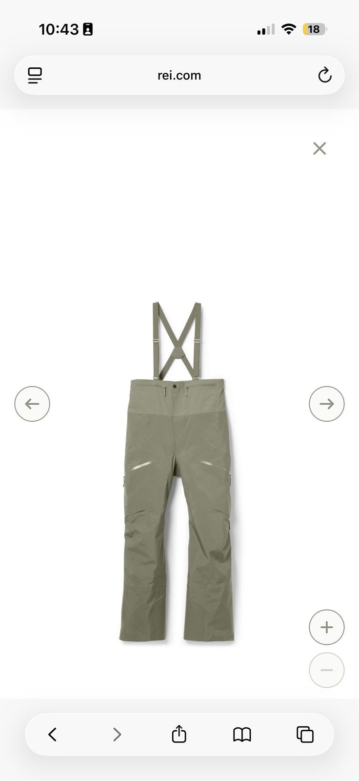 Arc'teryx Arcteryx Rush Bib Size US 32 / EU 48 - 1 Thumbnail