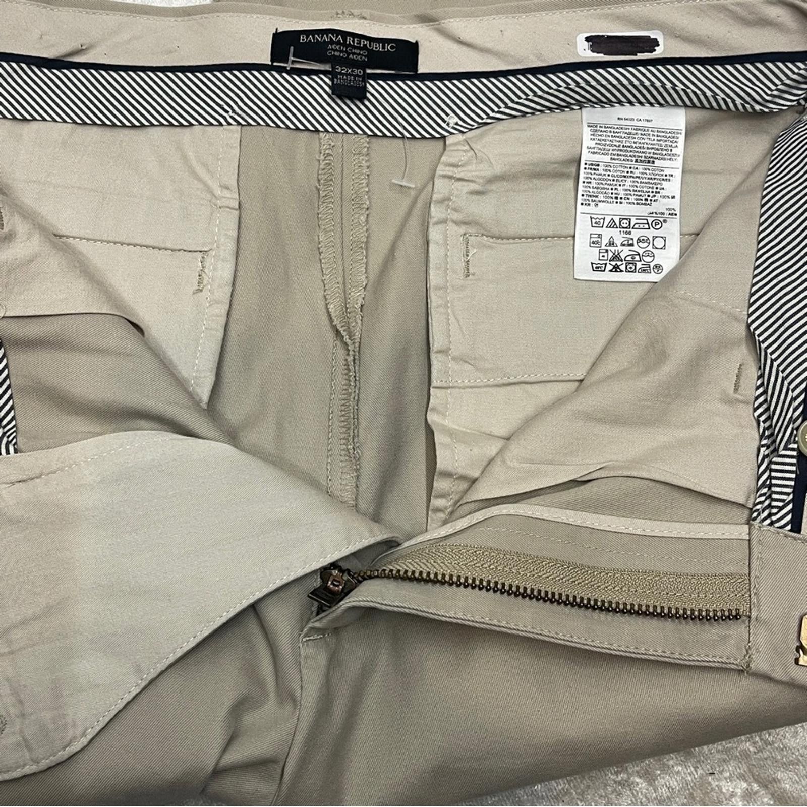 Banana Republic Banana Republic Men's Aiden Chinos 32x30 NWT Size US 32 / EU 48 - 5 Thumbnail