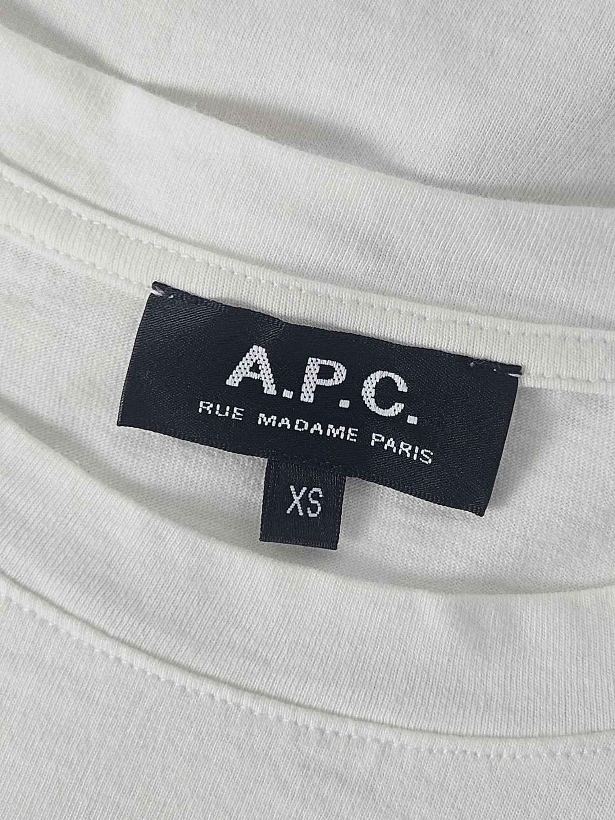 A.P.C. APC Rue Madame Paris Japan katakana shirt Size US XS / EU 42 / 0 - 4 Thumbnail