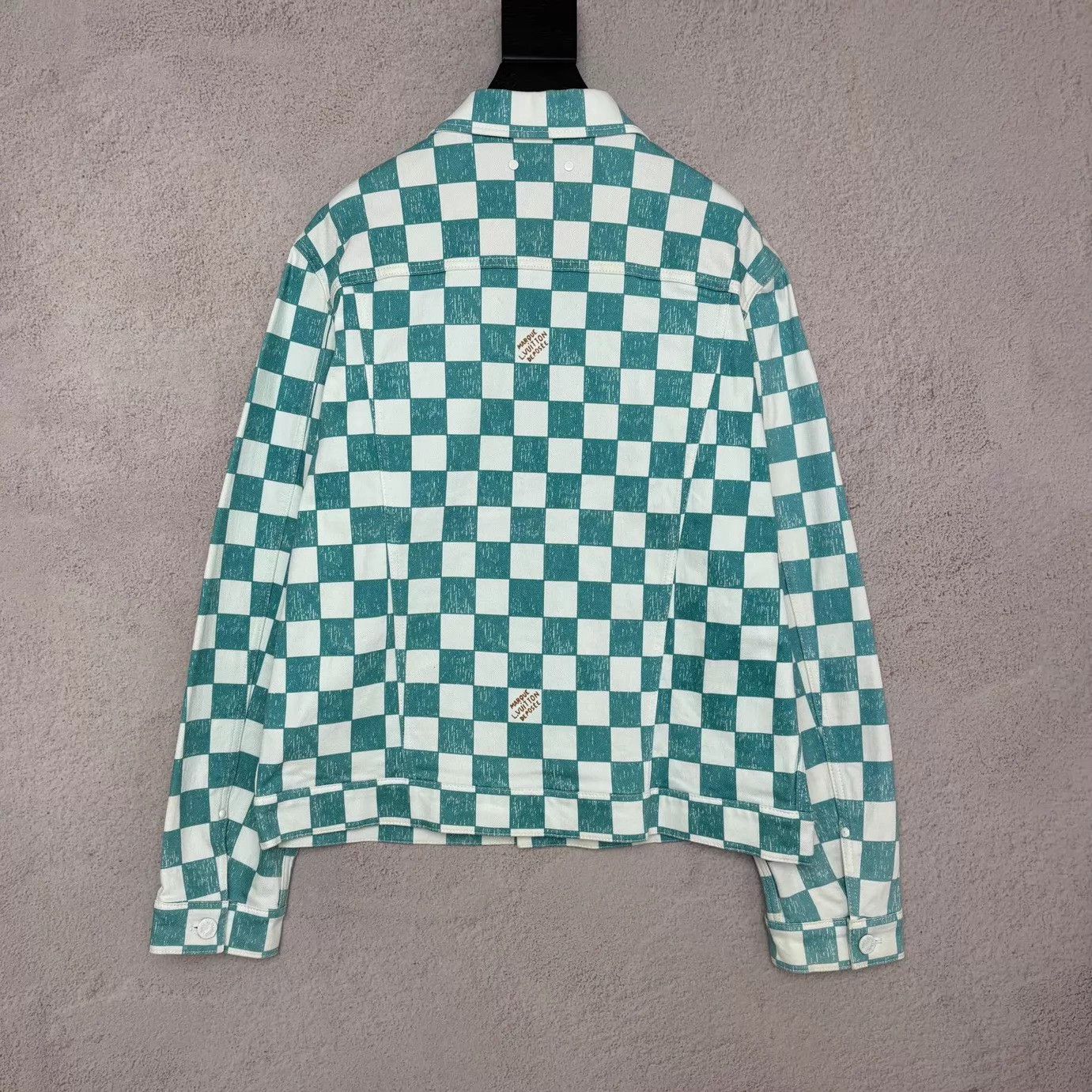 Louis Vuitton LV Checkerboard Tiffany Denim Jacket 54 New Size US L / EU 52-54 / 3 - 2 Thumbnail
