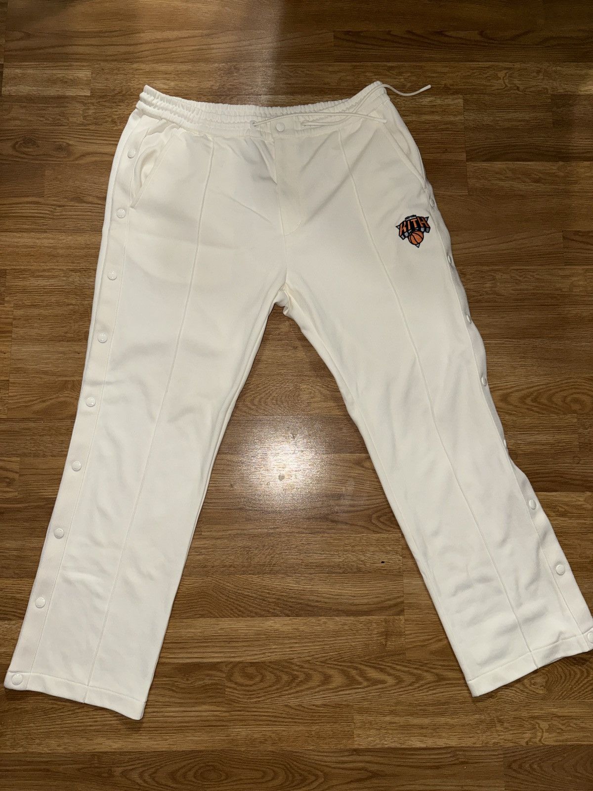 Kith × NBA Kith x New York Knicks tear-away / snap track pants Size US 34 / EU 50 - 11 Thumbnail