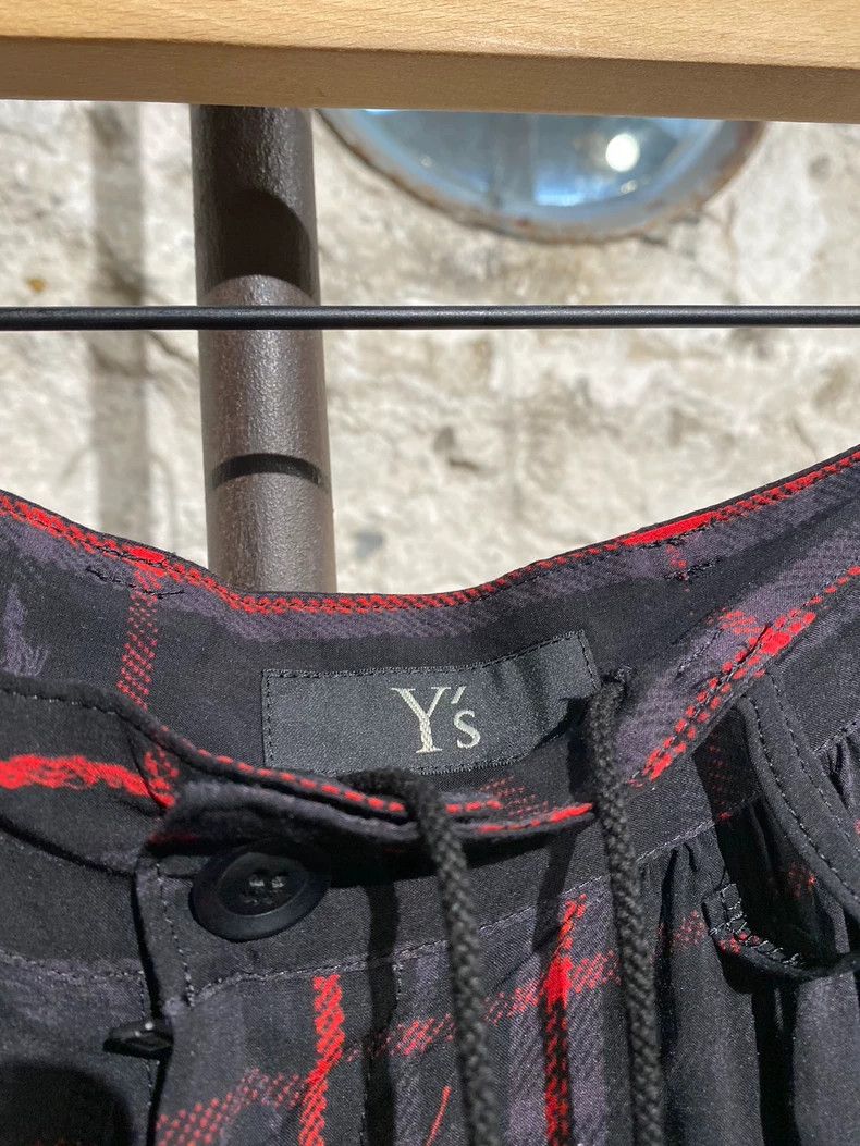 Y's Y's size 2 Black and red baggy pants Size US 28 / EU 44 - 3 Thumbnail