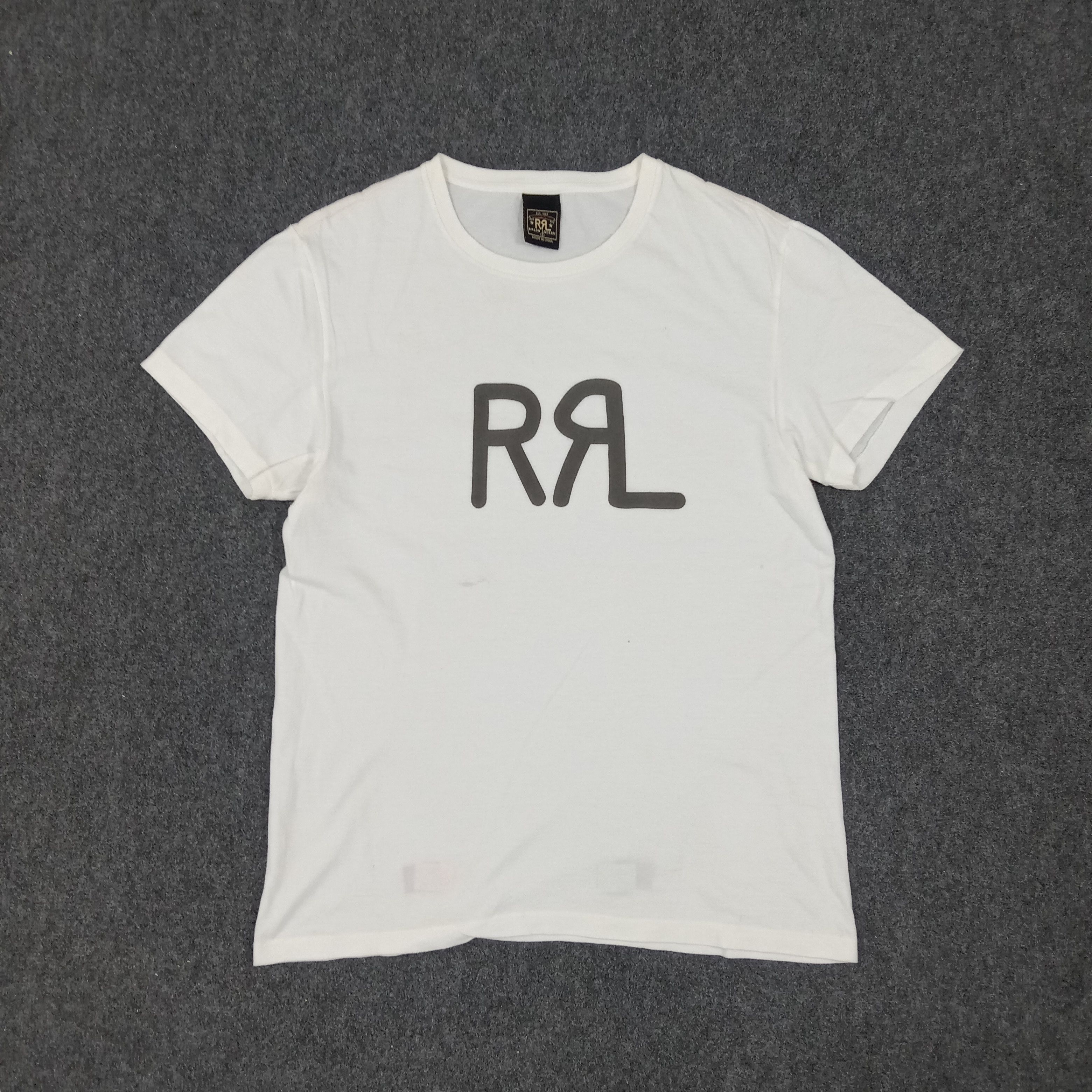 Ralph Lauren × Vintage Ralph Lauren American Style RRL Logo Tshirt Size US S / EU 44-46 / 1 - 1 Thumbnail